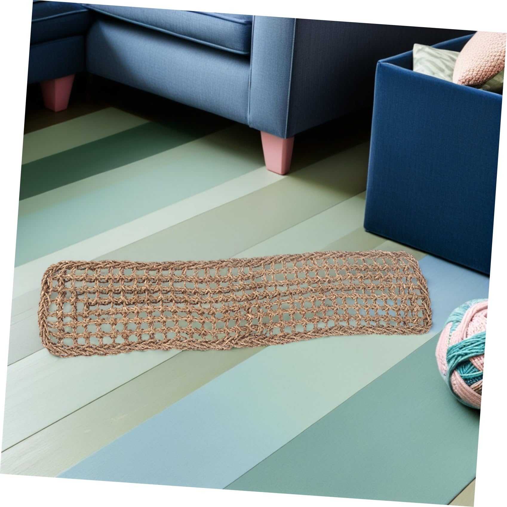 Amaca per Rettili in Alghe Marine 75x18 Cm 2 Pezzi Letti Sospesi per Lucertole e Draghi Barbuti Accessori per Acquari Ampliamento Spazio Vitale Habitat Animali Domestici