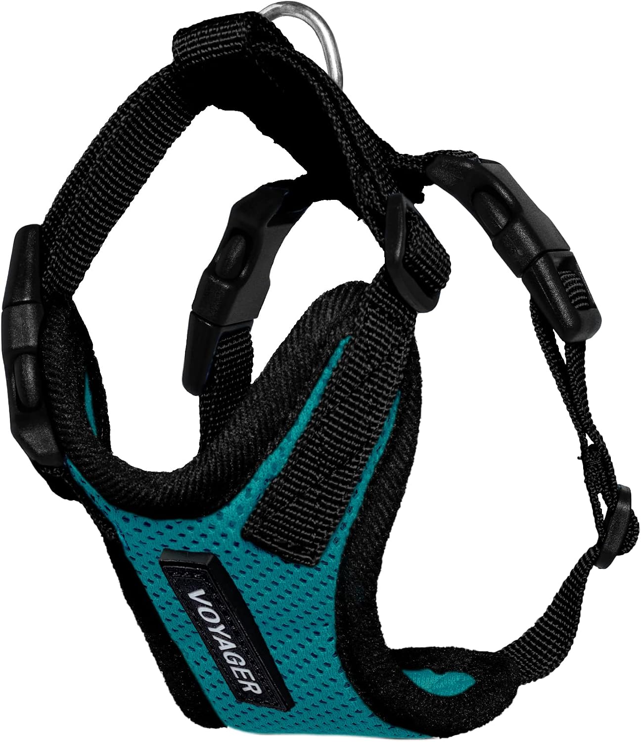 Voyager Step-in Lock Cat Harness and Reflective Cat Leash with Neoprene Handle by Best Pet Supplies, Supports Small - Image 4