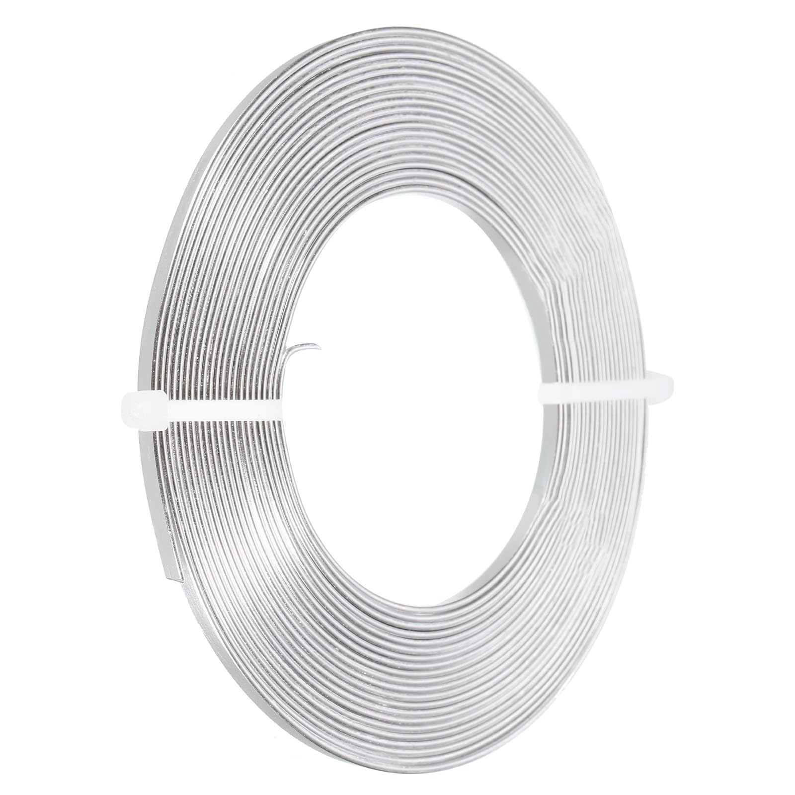 PATIKIL 16.4 Feet Flat Aluminum Wire