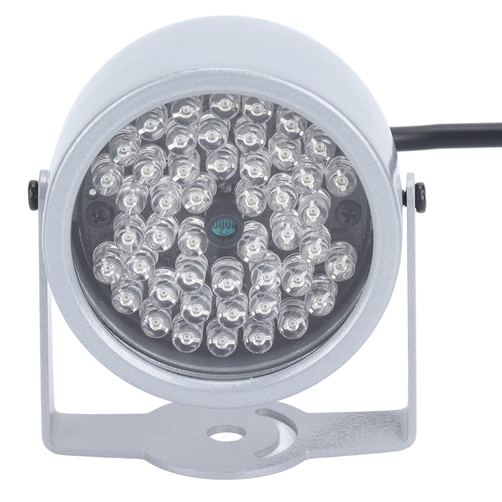 IR Floodlight, IR with Energy Saving 12V Night Vision Infrared Light, Rainproof 48 LED Monitoring Fill Light, IR Infrared Light Infrared Flashlight for Surveillance