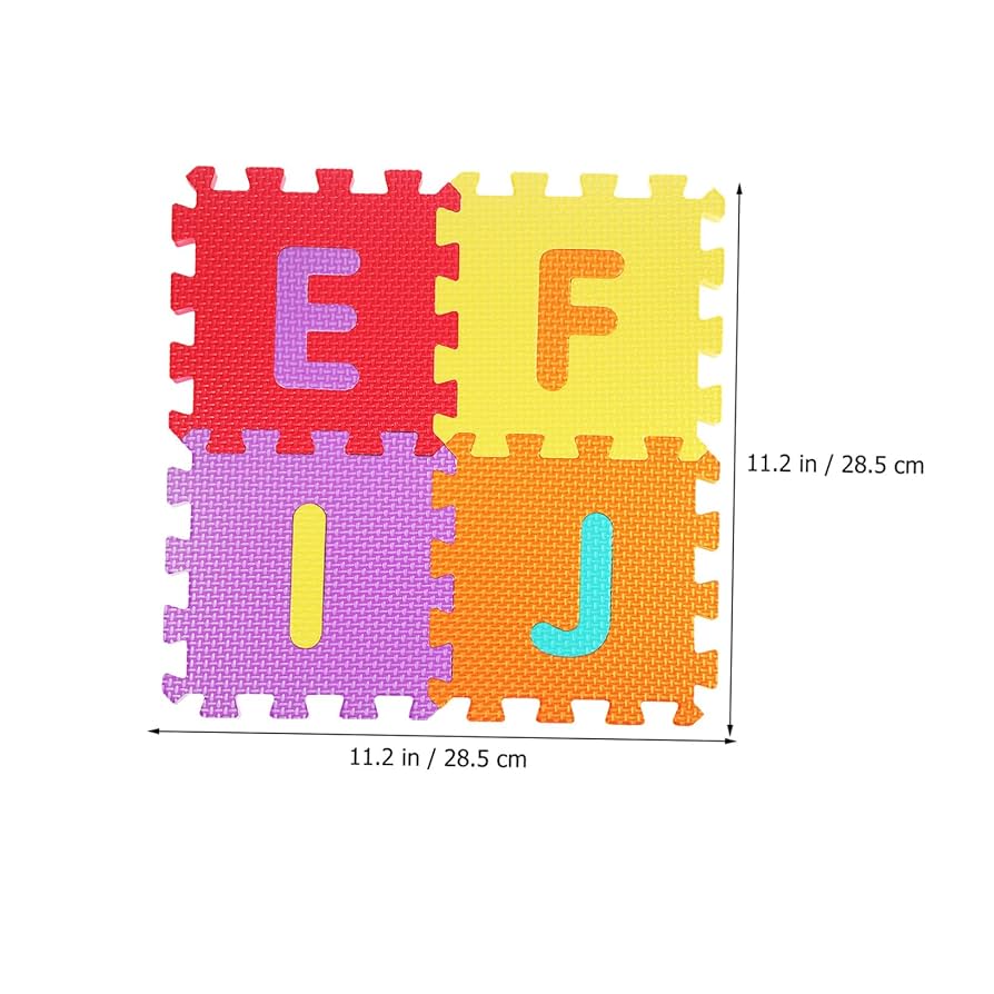 EVAフォームパズルフィットネスマット、スプライシングフロアタイル、ゲームマット Amazon.com: Home Gym Mat, Puzzle Exercise Mat, EVA