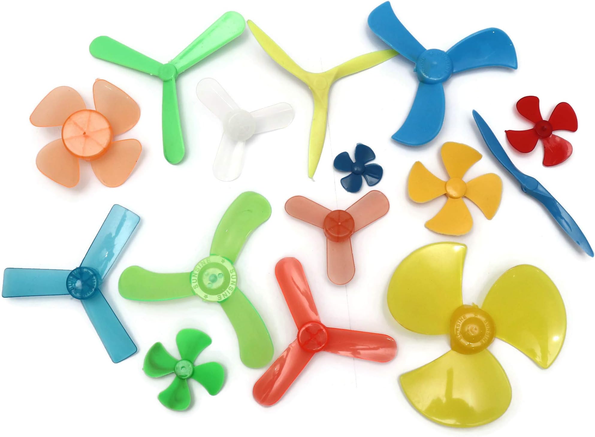 Electronic spices Combo Of 15 Pcs Different Sizes & type Fan Propeller For DIY Science And Education project or Toys