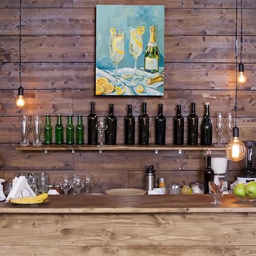 Miniatura 3 de Póster de lujo para carrito de cócteles  Impresión en lienzo estética retro para decoración moderna de apartamentos o comedor, elegante arte de