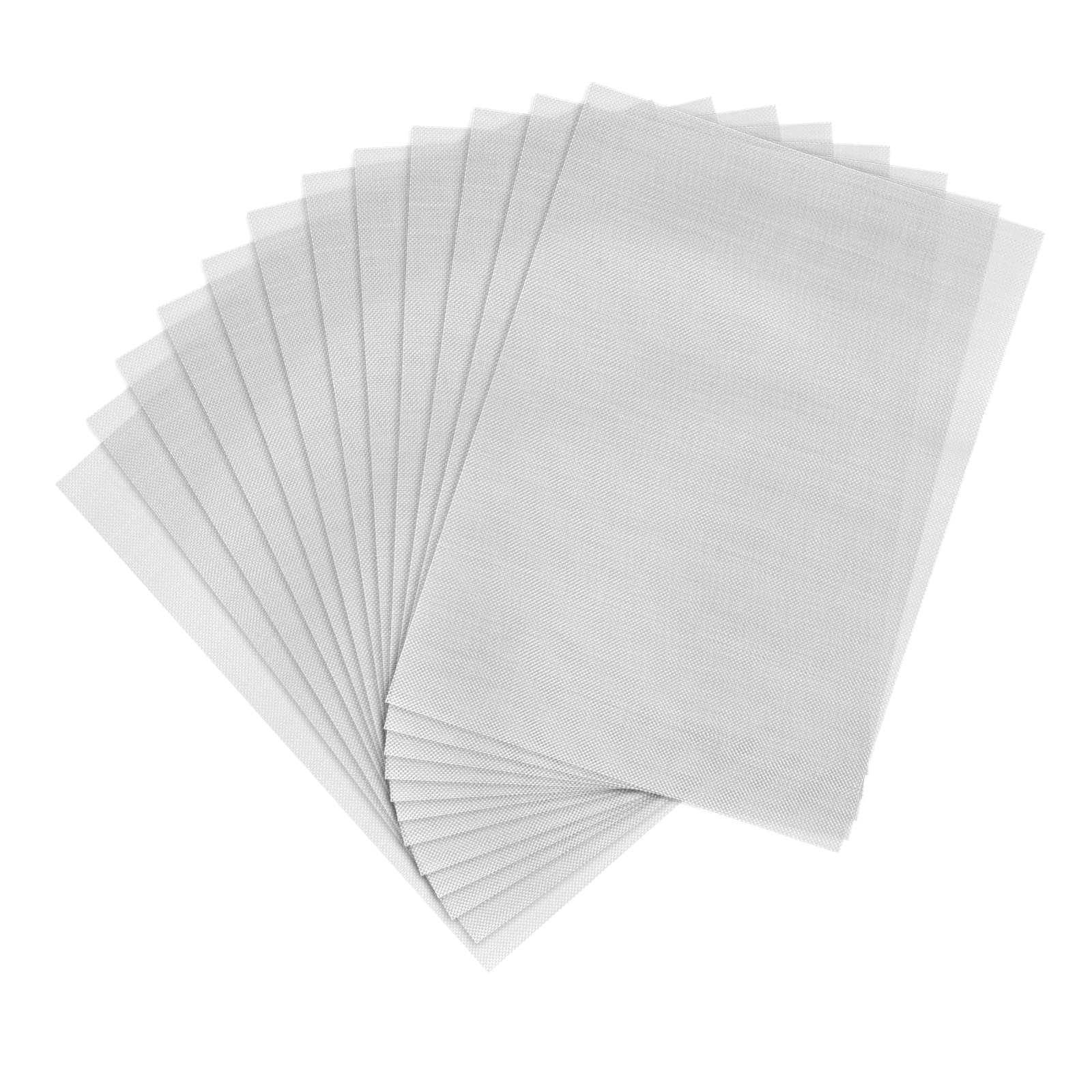 Buy AKOLAFE 12 Sheets 304 Stainless Steel Woven Wire Metal Mesh Sheet