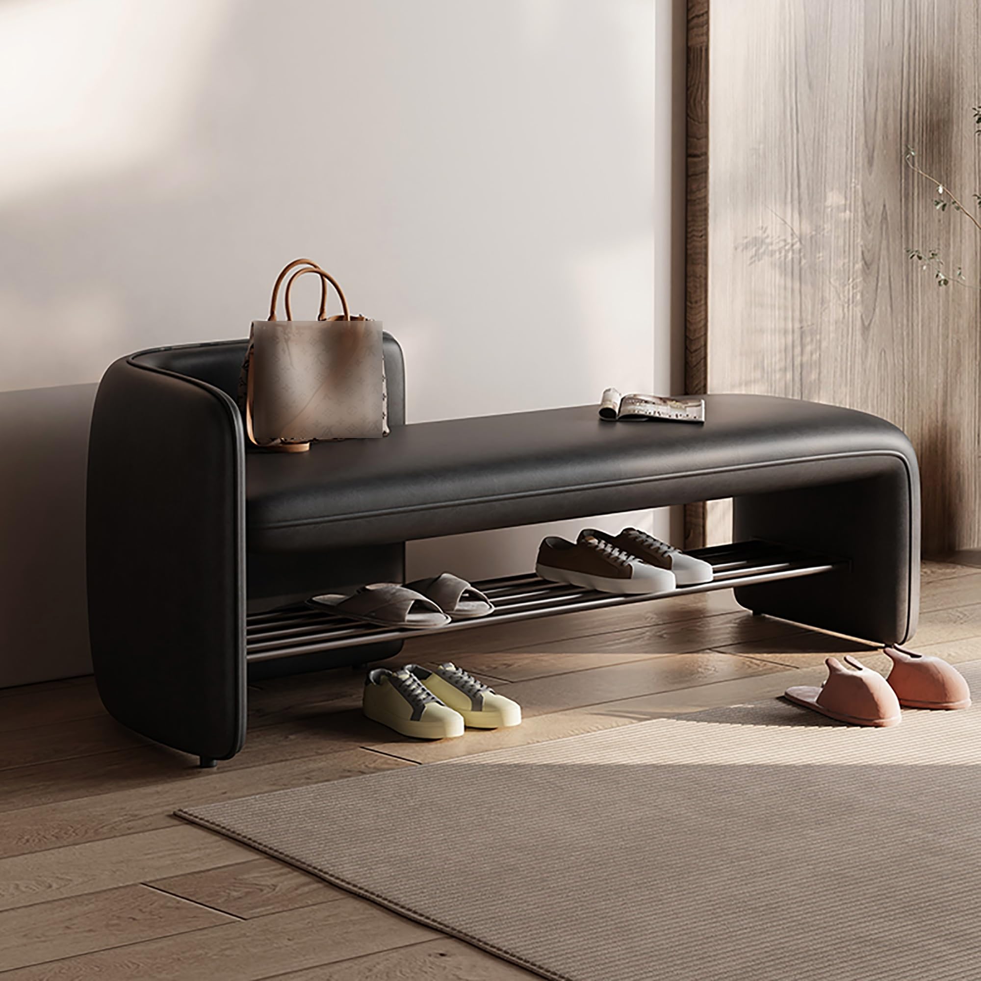 Coffre de rangement pour chambre à coucher doux et élégant pour créer un cocon serein