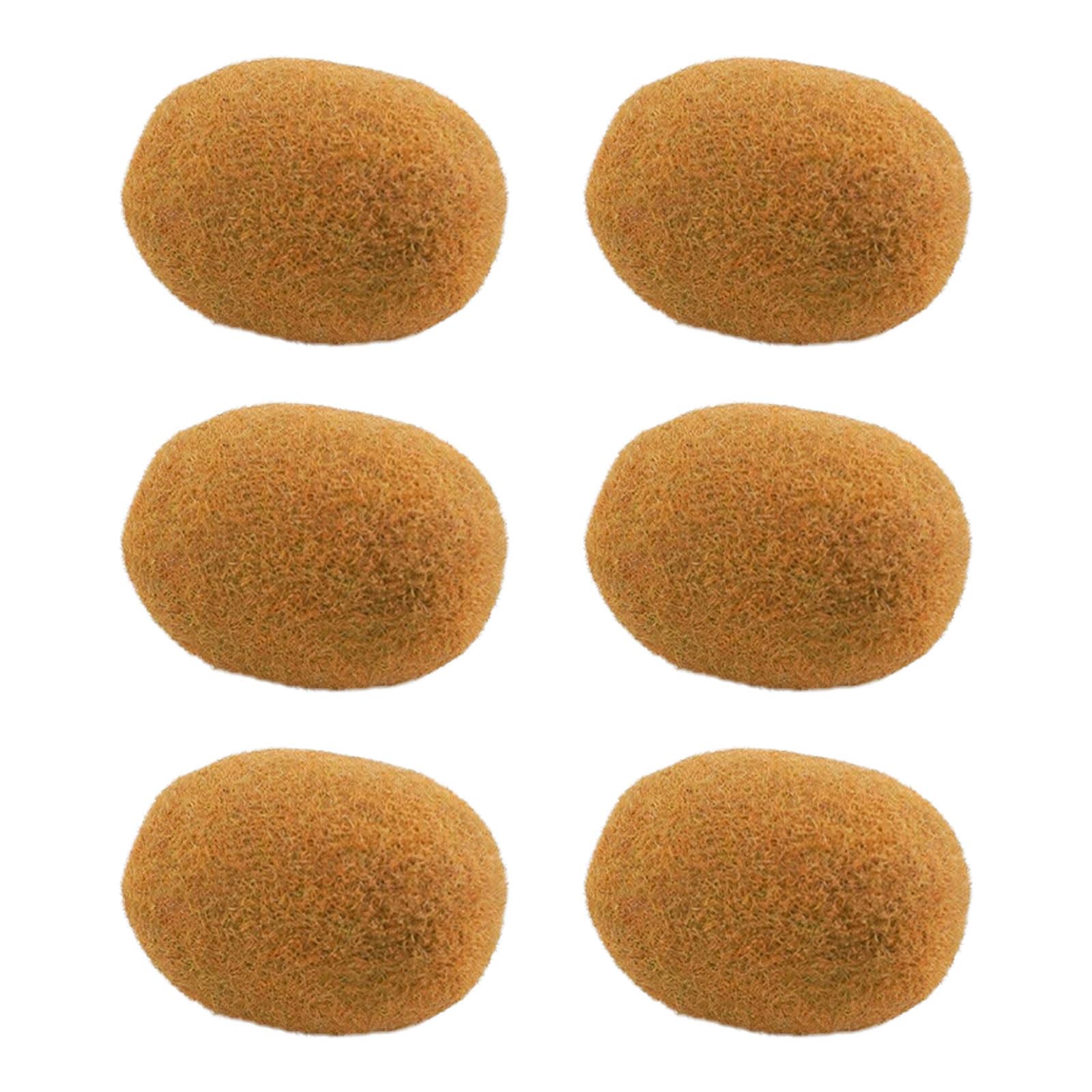 KUFptva 6Pcs Artificial Friut Realistic Plastic Friut Fake Fruit Simulation Fruit Props Photography Props, White