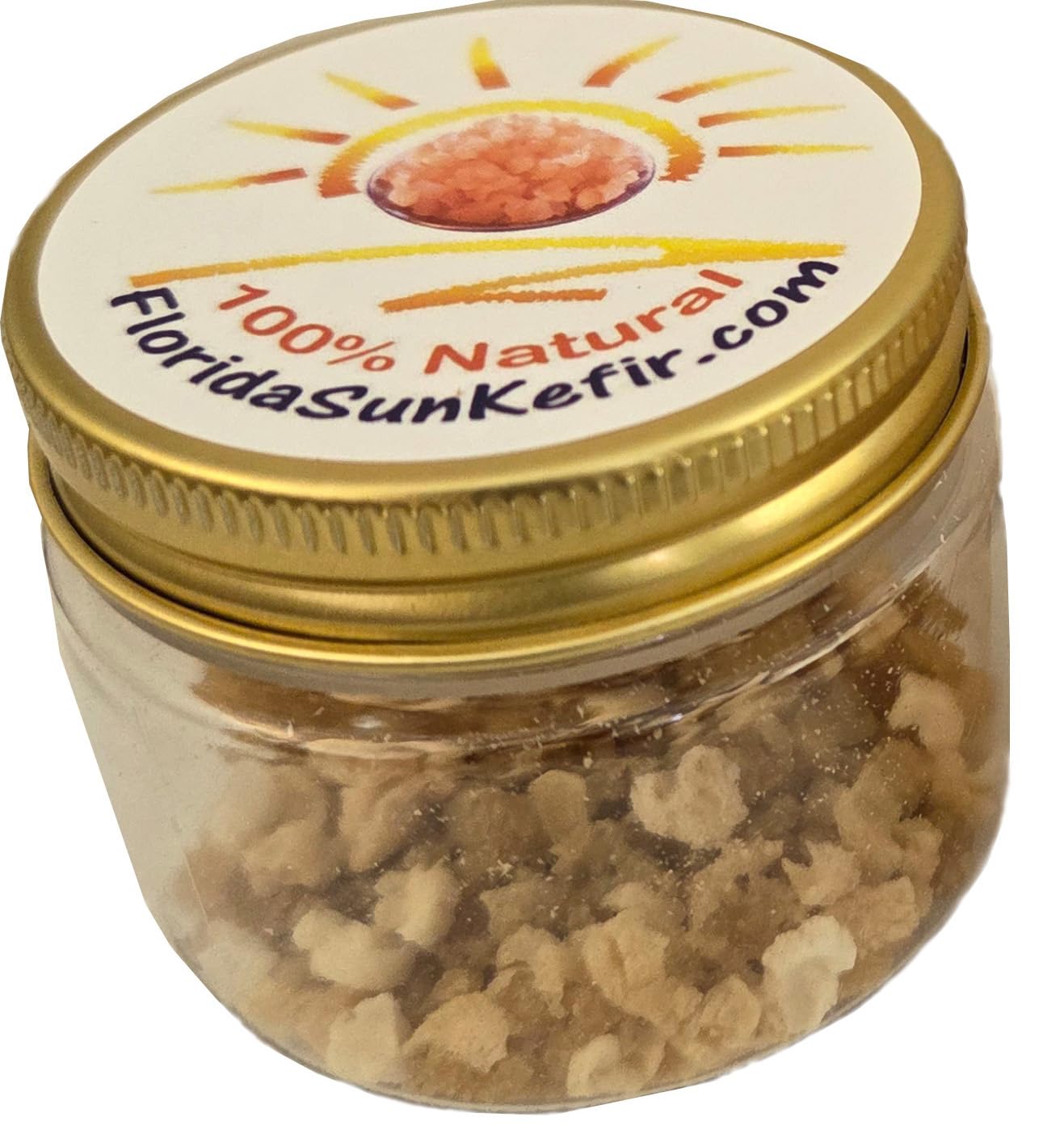 Florida Sun Kefir Dehydrated Water Kefir Grains (Crystals, Tibicos)