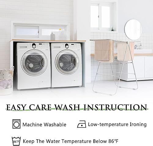 Miniatura 7 de KGORGE Cortinas blancas de 90 pulgadas para oscurecer la habitación, cortinas largas con ojales, juego de 2 paneles de cortinas para tratamiento de