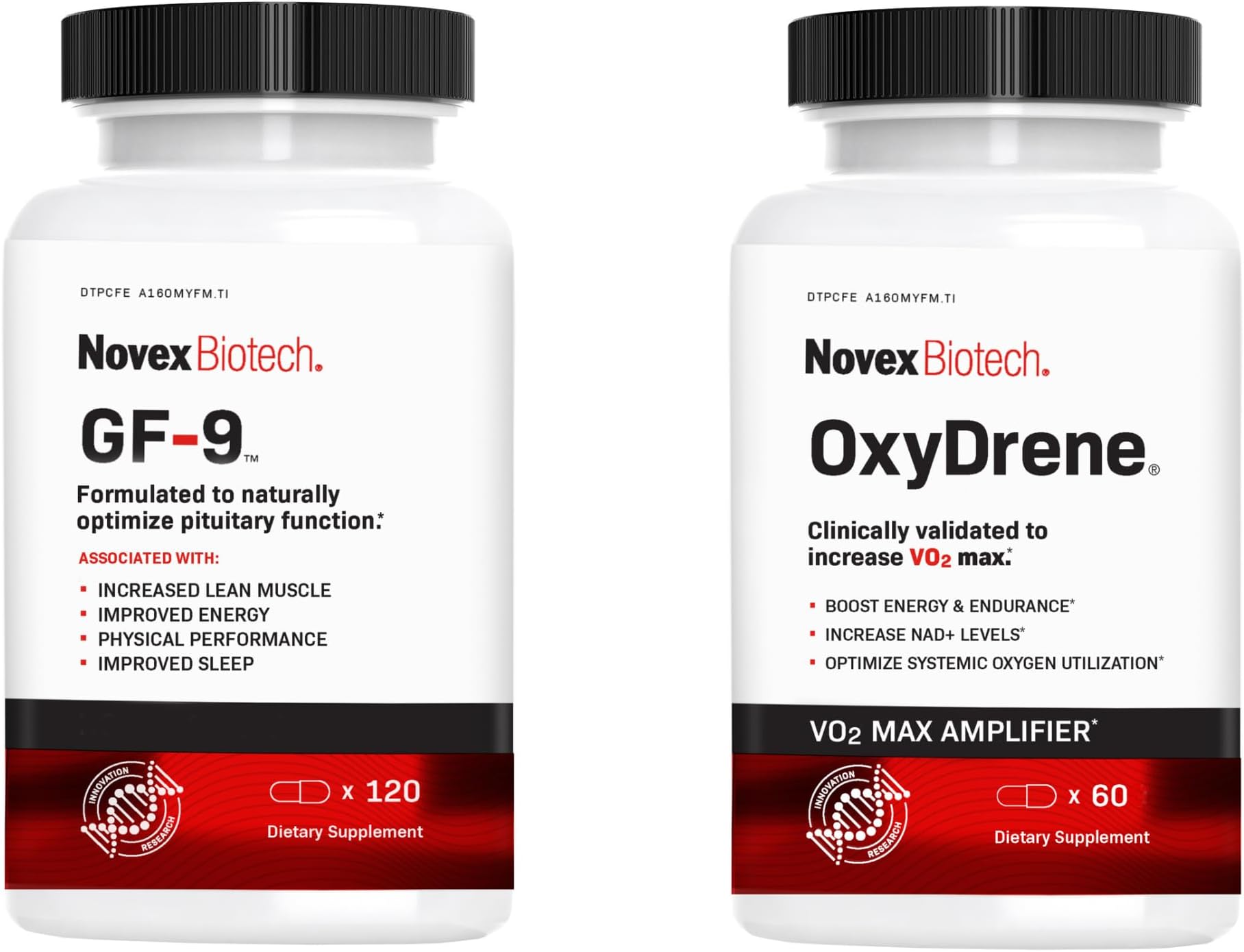 GF-9 and OxyDrene Men’s Performance Stack 30-Day Supply – Boost a Critical Peptide That Supports Energy and Drive, Plus Increase VO2 Max and NAD+ for Enhanced Physical Performance, Energy, & Endurance