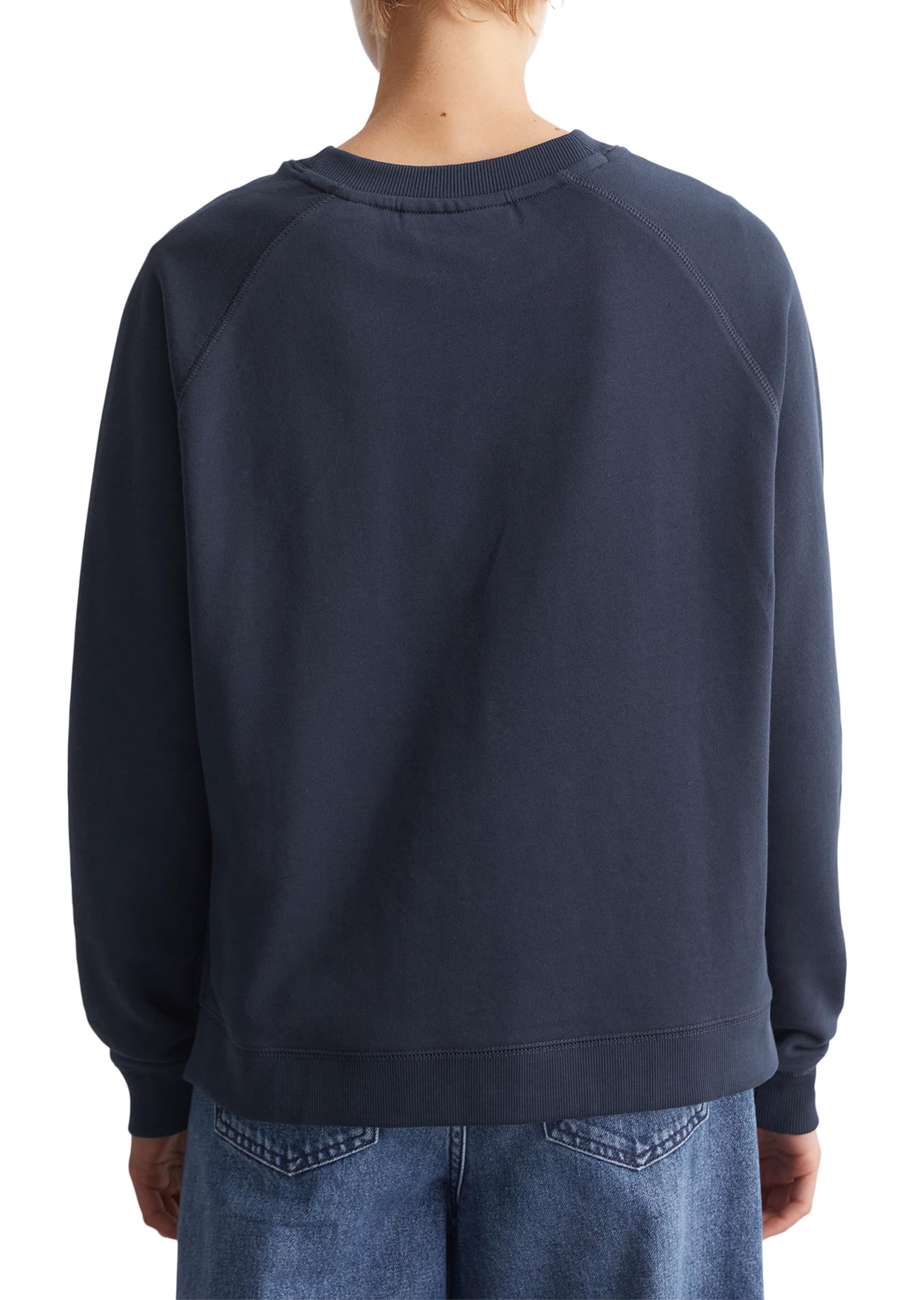 Marc O'Polo Denim Damen Sweatshirt aus Bio-Baumwolle Relaxed Fit