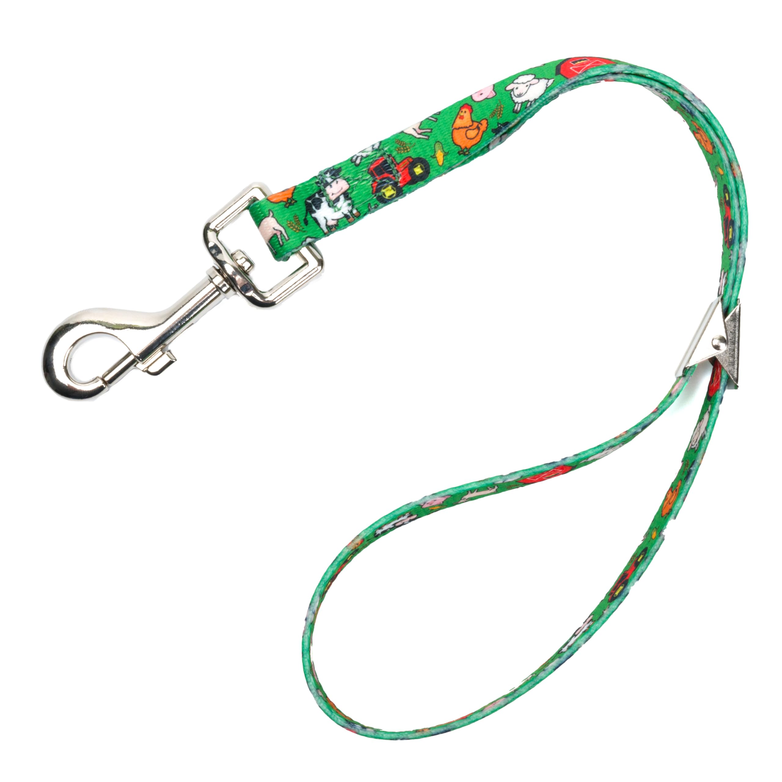 Country Brook PetzFarm Life Y'all Spring Loaded Grooming Loop Featuring Unique Designs for Any Style (5/8 Inch Wide, 16.5 Inch)