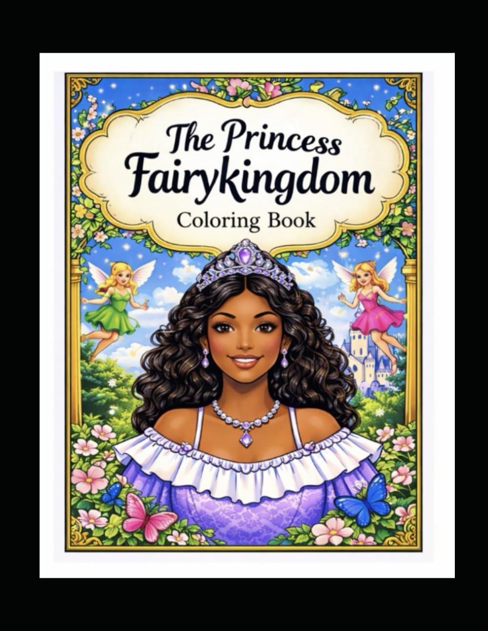 The Princess Fairy Kingdom: Coloring Book