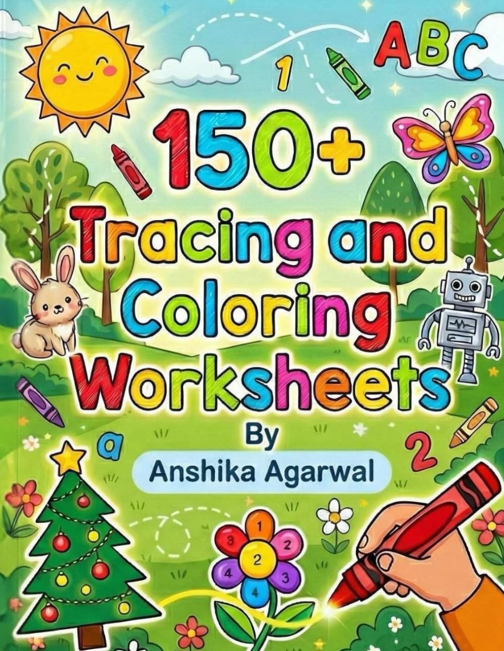 150+ Tracing and Colouring Worksheets | Tracing Lines and Shapes, Colouring Fun, Logical Mazes and Much More