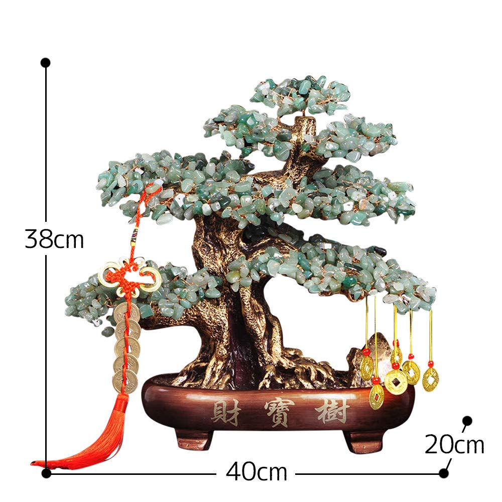 Amazon.co.jp: 招財樹 金のなる木 黄水晶（シトリン） 紫水晶