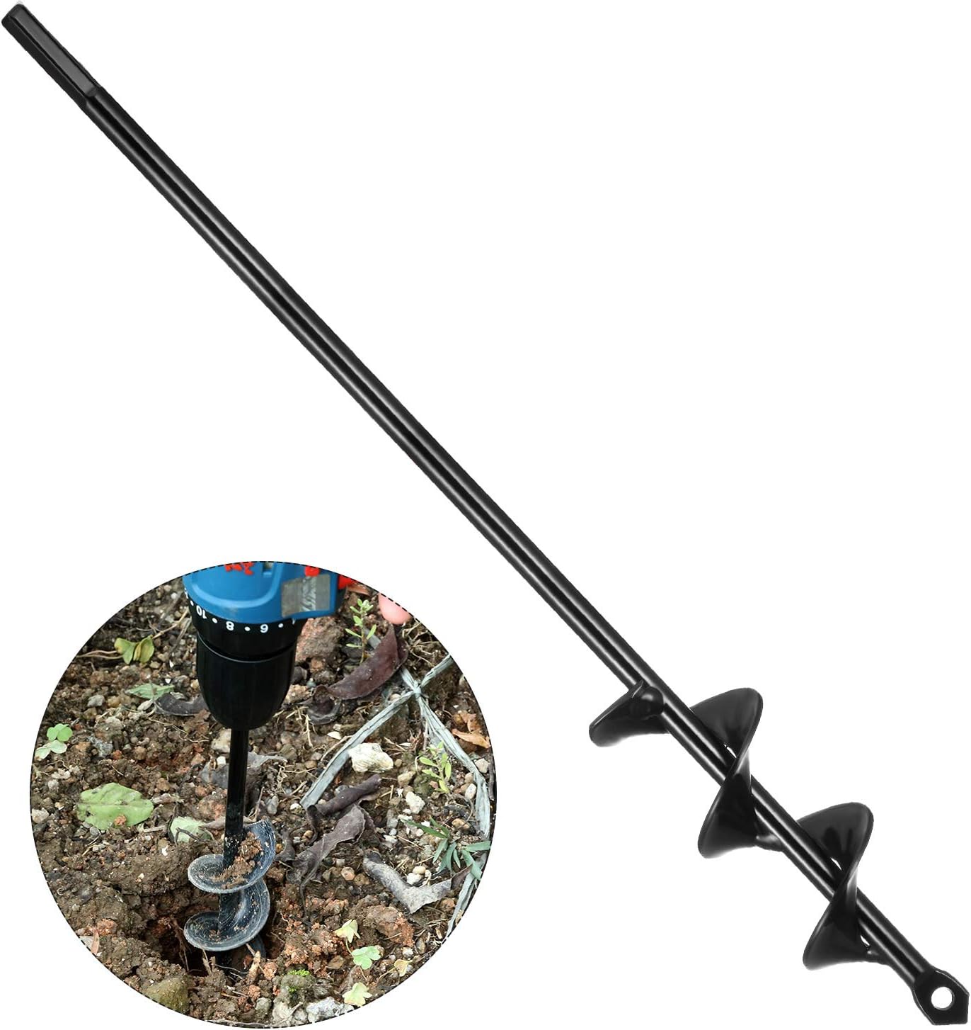 punta di trapano a coclea per la semina