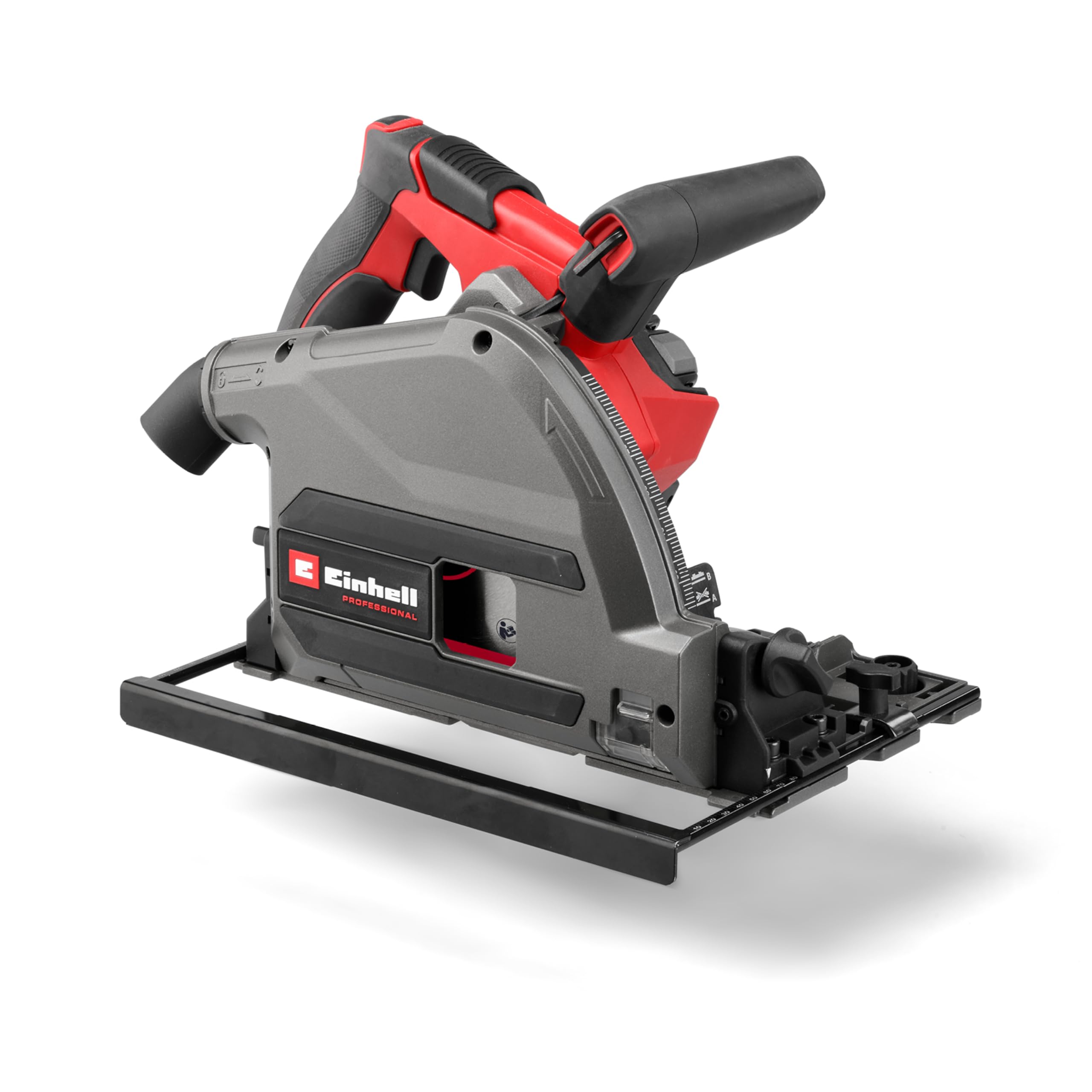 Einhell Professional Akülü Dalma Testere TP-PS 18/165 Li BL - Solo Power X-Change (18 V, Ø 165 mm testere bıçağı, Kömürsüz, 56 mm kesme derinliği, aletsiz ayar, aküsüz)