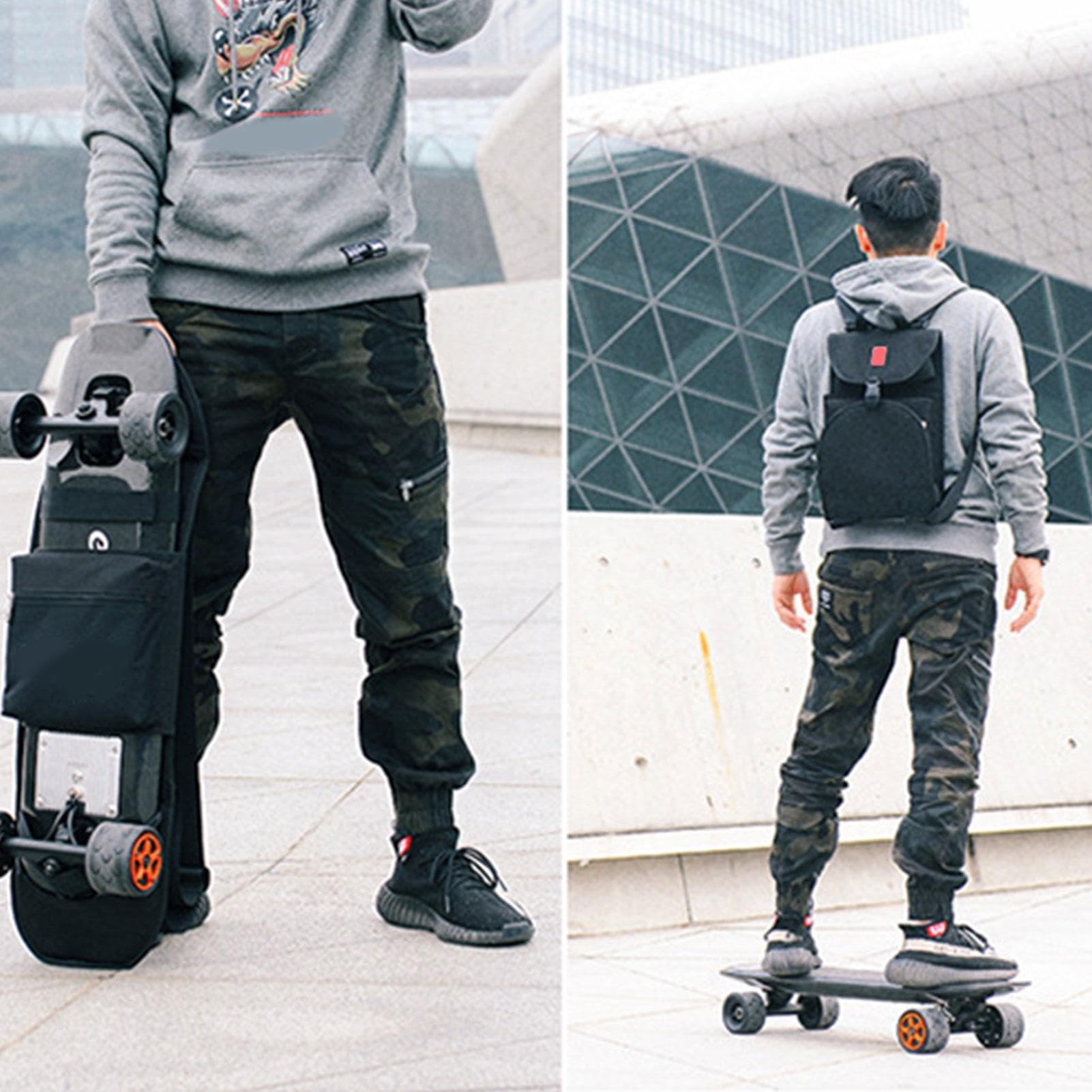 Sac à skateboard Organisateur de sport en polyester | Porte-skateboard avec sangles pour , Adolescents, Étudiants, Adultes École Collège Terrain de Jeux