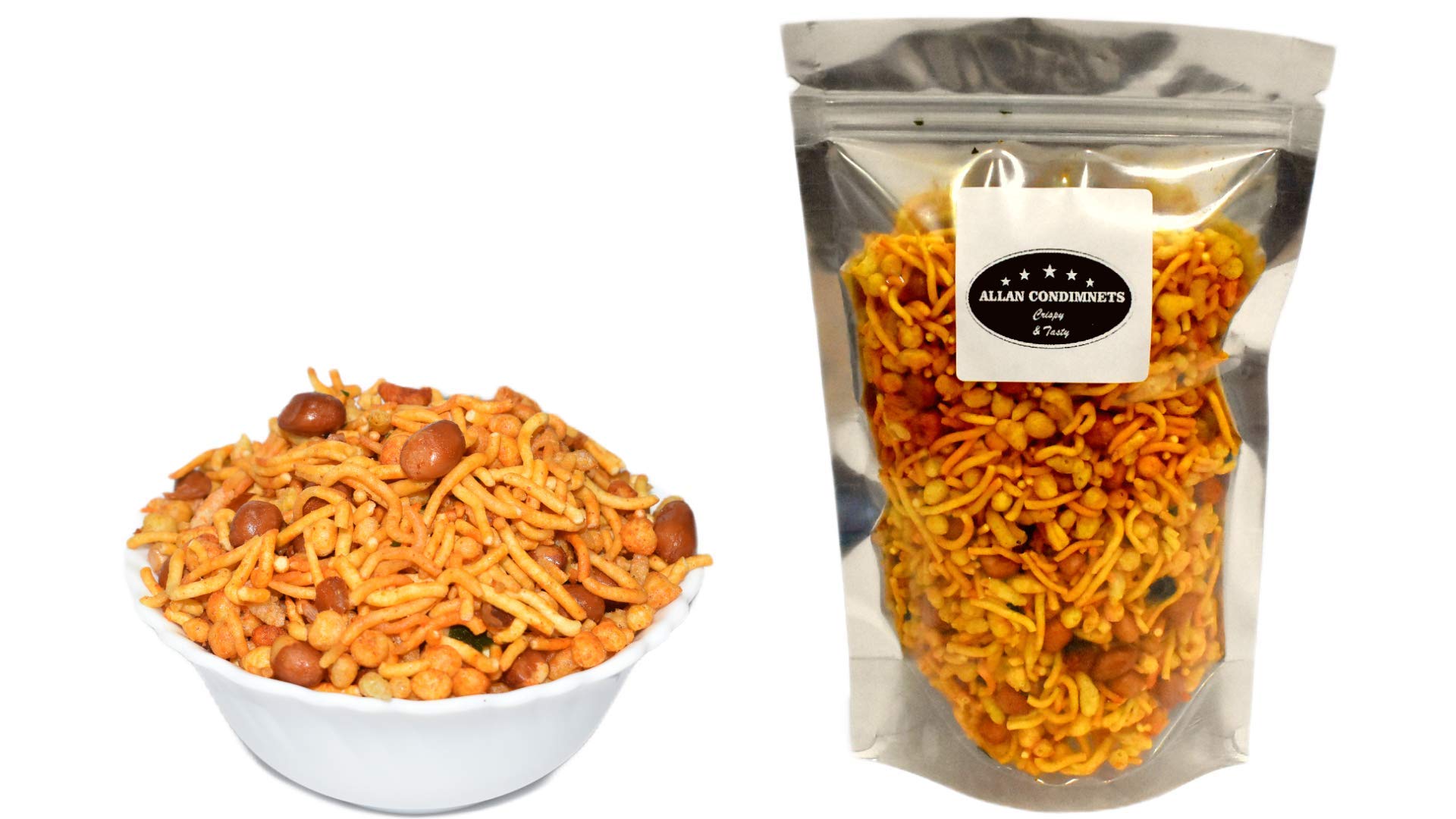 ALLAN CONDIMENTS - South Indian Namkeen and Snacks Mixture 300 GM (PACKS OF 2) 150GM Each (B08TTJ3QPL) Amazon Price History, Amazon Price Tracker