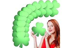 Ctosree 200 Piece Cardboard Shamrocks for St. Patrick’s Day