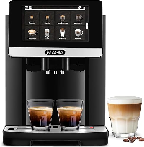 Miniatura 13 de Zulay Kitchen Magia Clasica - Máquina de café espresso totalmente automática con molinillo - Cafetera con pantalla táctil con operación de un solo