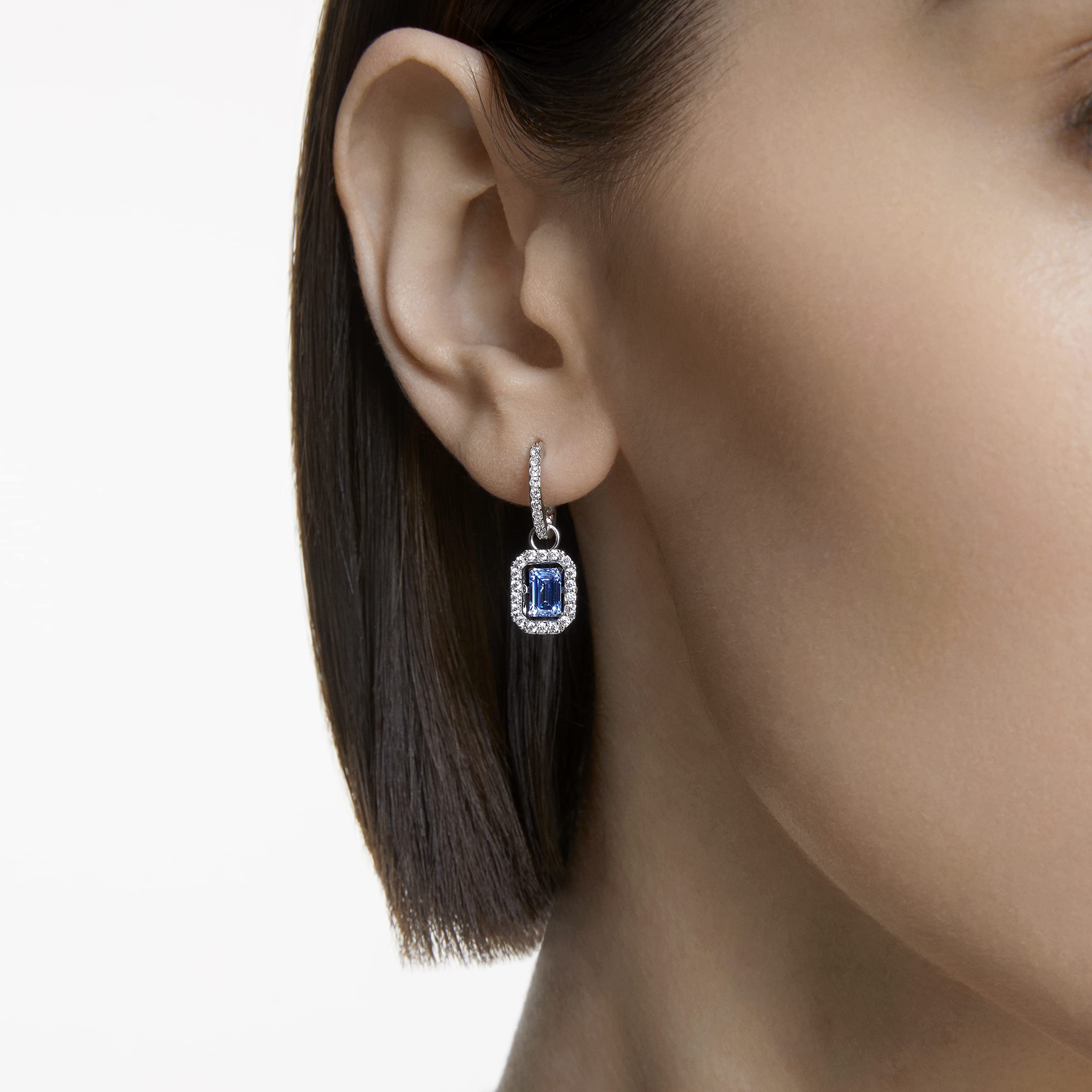 Swarovski Una Kolekcja kolczyki wiszące, szlif ośmiokątny