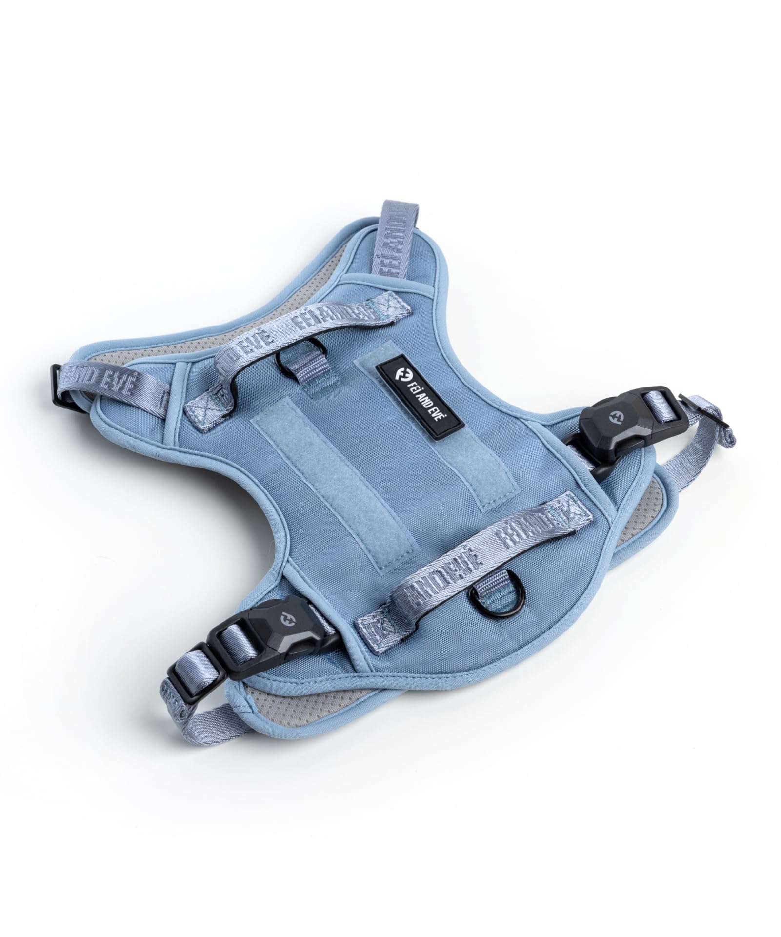 2026 New Edition, Fei & Eve MagEase Dog Harness - 3-Second Magnetic Buckles | 3-Point No-Pull Control | Heavy-Duty 900D Nylon | Dual Safety Handles | Breathable Mesh | Adjustable Fit | X-Large, Blue - image 7