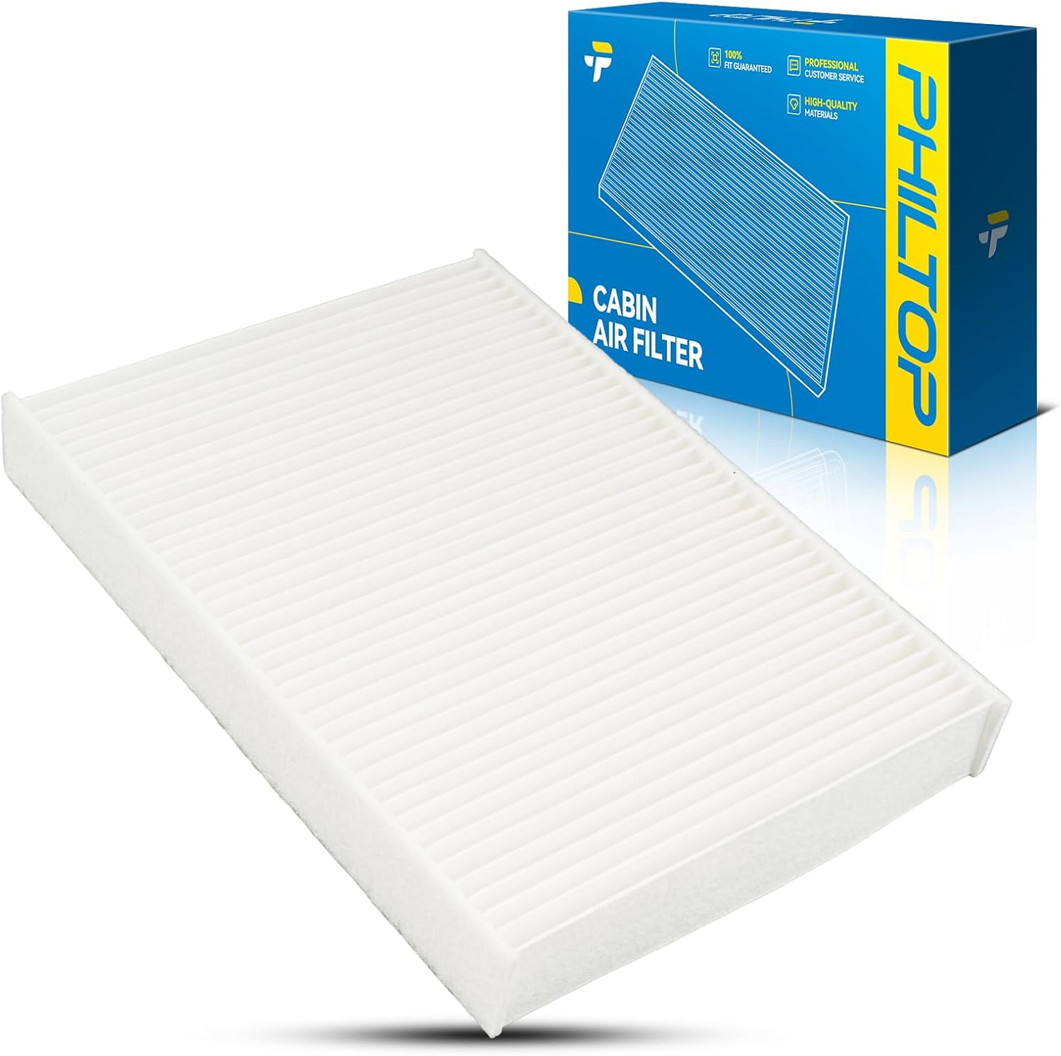 PHILTOP CF12964 Cabin Air Filter with Activated Carbon