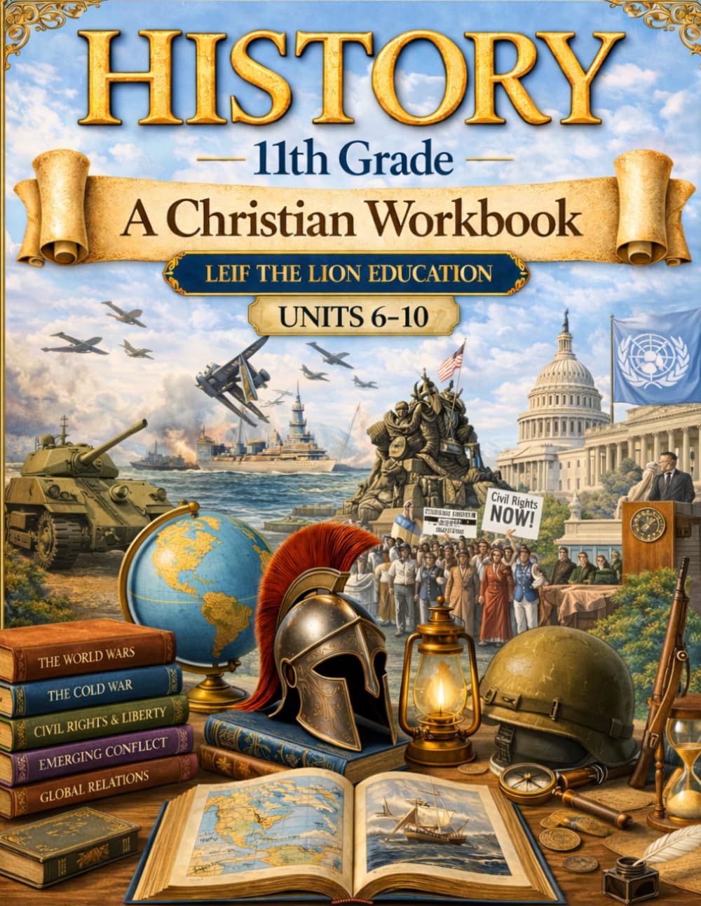 11th Grade History - Semester 2: A Christian Homeschool Workbook (Units 6 - 10) (History Semester Workbooks)