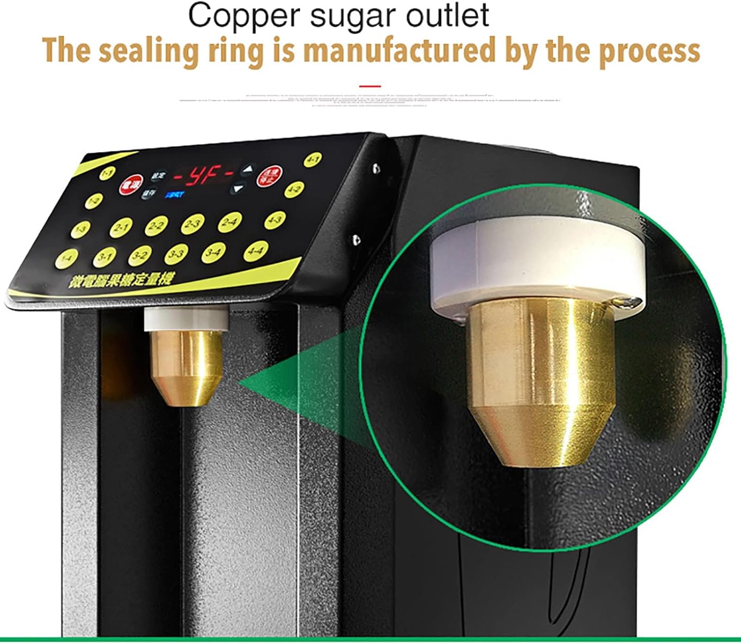 8.5L Automatic Fructose Dispenser, Syrup Filling Machine, 304 Stainless Steel Inner Tank