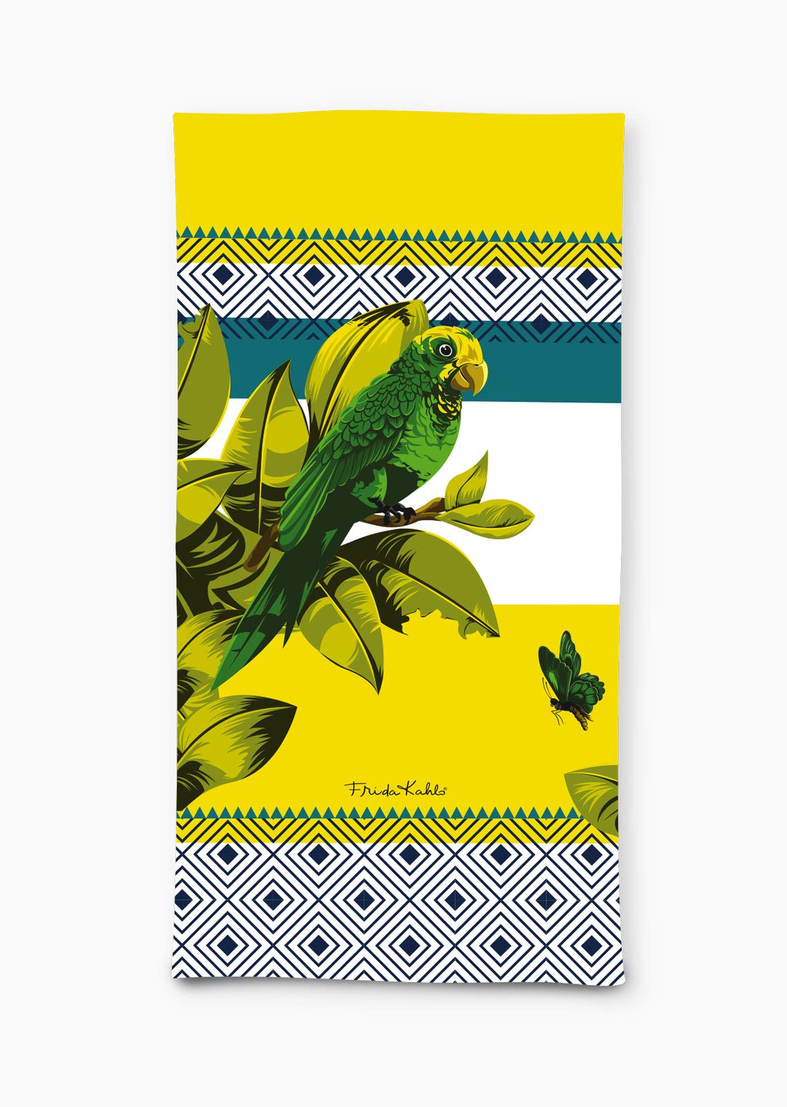 Frida Kahlo Yellow Bonito Towel