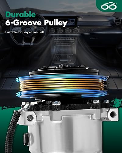 Miniatura 5 de SCITOO CO 4494C Compresor de CA para V-olvo VNL VNM VT 10.8L 12.1L 12.8L 14.9L 2008