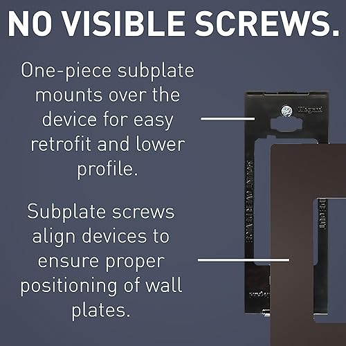 Miniatura 4 de Pass & Seymour RWP26WCC10 - Plato de pared, plástico, 0.04 onzas (1 gramo), color blanco, RWP26DBCC6