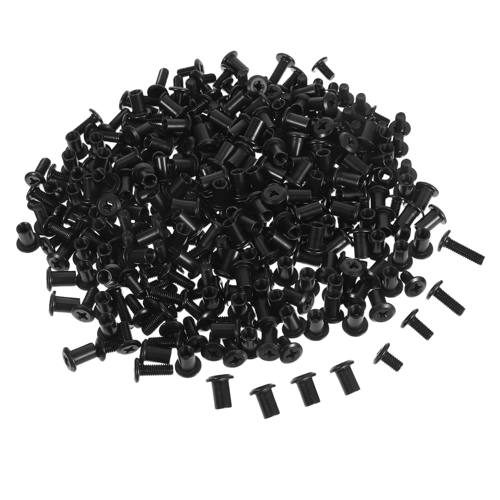 Tornillos y Tuercas de Fijación Cruzada para Muebles M6x20 M6x16