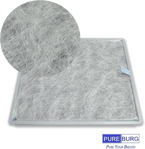 Miniatura 3 de PUREBURG HE4FKPET - Filtro de repuesto compatible con purificadores de aire Shark HE401 y HE402 HE405, carbón activado HEPA H13 filtración de 4