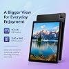 Tablet Android 16 de 11 pulgadas, 32GB RAM 256GB ROM expansión TF 1TB, WiFi 6 Bluetooth 5.4, pantalla HD IPS, batería 7800mAh, doble cámara 5MP 8MP, desbloqueo facial, teclado lápiz mouse 2 en 1 negro 3