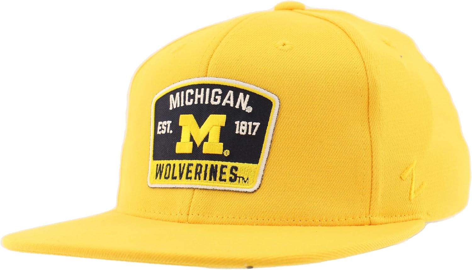 Michigan Wolverines NCAA Officially Licensed Fitted Hat M15Z Switchback Secondary Color, Medium