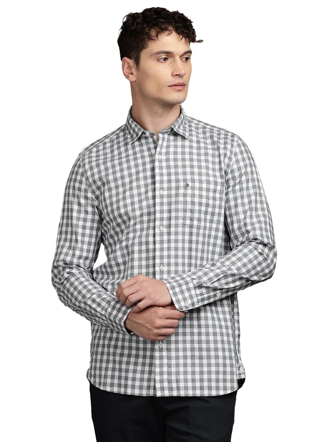 turtle Men Slim Fit Full Sleeve Checkered Casual Shirt – Premium 100% Cotton, Smart Everyday Style||Trendy Men Stylish Casual Shirt-picture-24