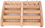 Wooden Foot Massager – Rollers for Plantar Fasciitis, Arch Pain and Muscle Tense – Acupressure & Pain Relief – Massage Roller for Home or Office - Large