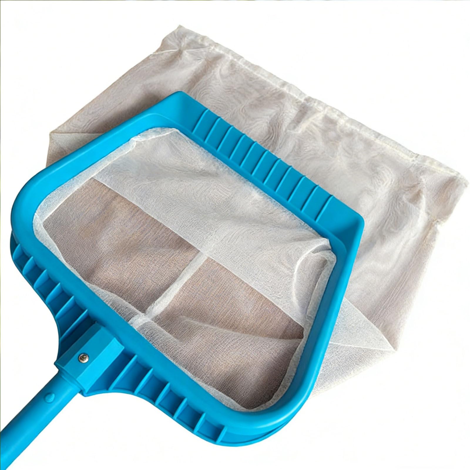 Laikoutd Sturdy Deeper Water Leaves Rakes With Fine Mesh Netting And Sturdy Frame Pool Skimmer For Quick Pond Debris Removal Pool Maintenance Tool