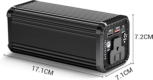 Miniatura 8 de Banco de energía para portátil con salida de CA, estación de energía portátil de 27000 mAh, banco de energía de 100 W, tipo C, PD de 65 W, carga