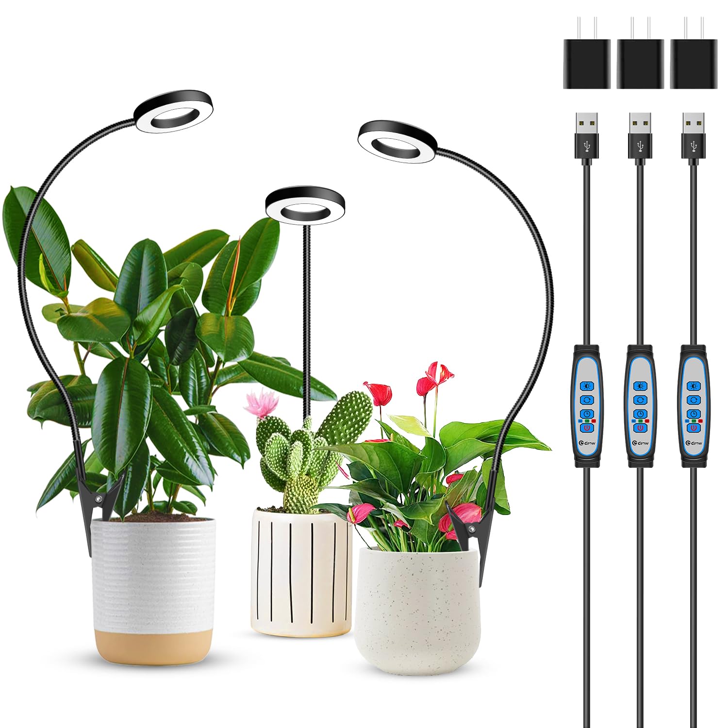 Black Halo 144 LED Clip 3-Pack