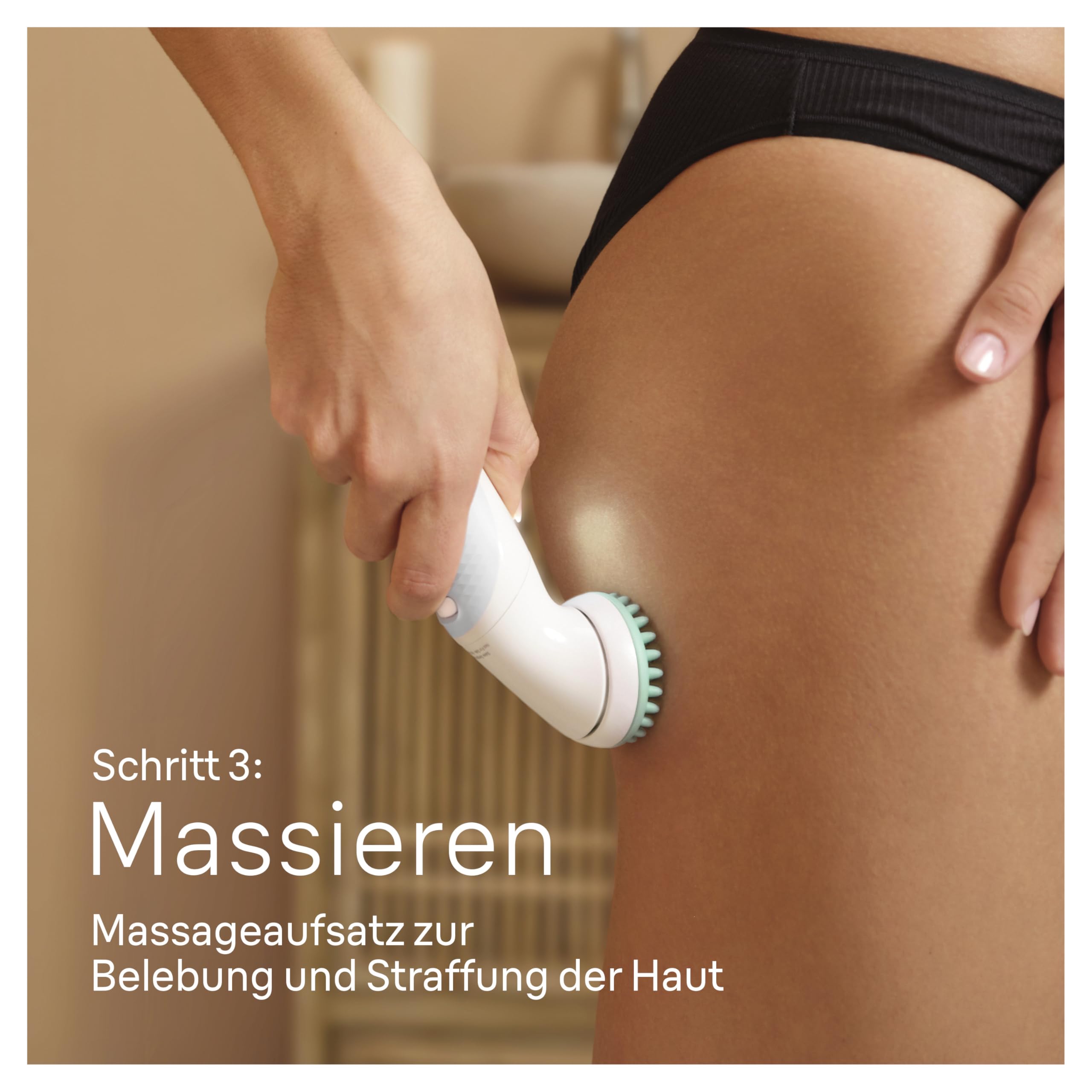 Braun Silk-épil 9 SkinSpa Epilierer Damen, All-in-One Set, Wasserdicht, 9-381, Weiß/Silber