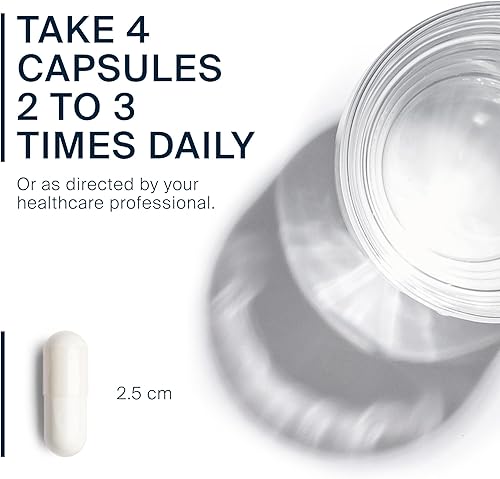 Miniatura 3 de Vital Nutrients Glutamina - 3400 mg de L-Glutamina - Función saludable del tracto gastrointestinal - Gluten, lácteos, sin soja - Sin OMG - 90