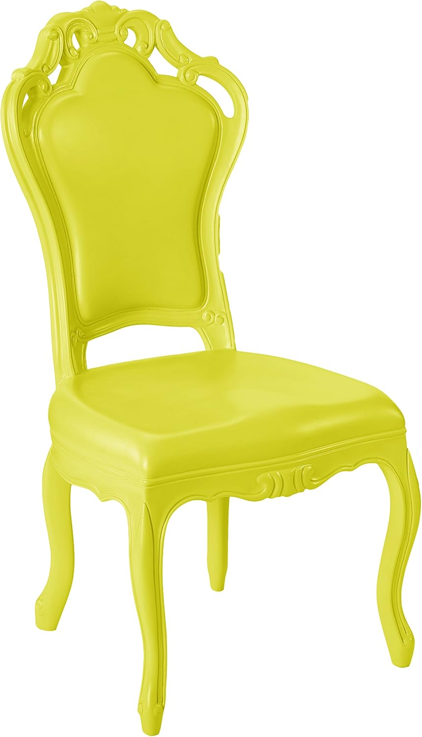 Amazon.com - POLaRT Designs Dining Chair Rave Yellow Finish - Chairs
