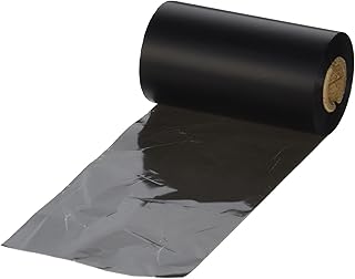 GA International RR57x74C0.5-1ZZ2 TLP-2824 Thermal Transfer Resin Ribbon, 2.24" x 244'/57 mm x 74 m, Black