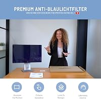 VistaProtect Kékfény Szűrő Monitor Védőszűrő 26-27" Képernyőkhöz - Szemvédelem Fejfájás és Szemfáradtság Ellen - Orvosi Fejlesztésű Monitors 2