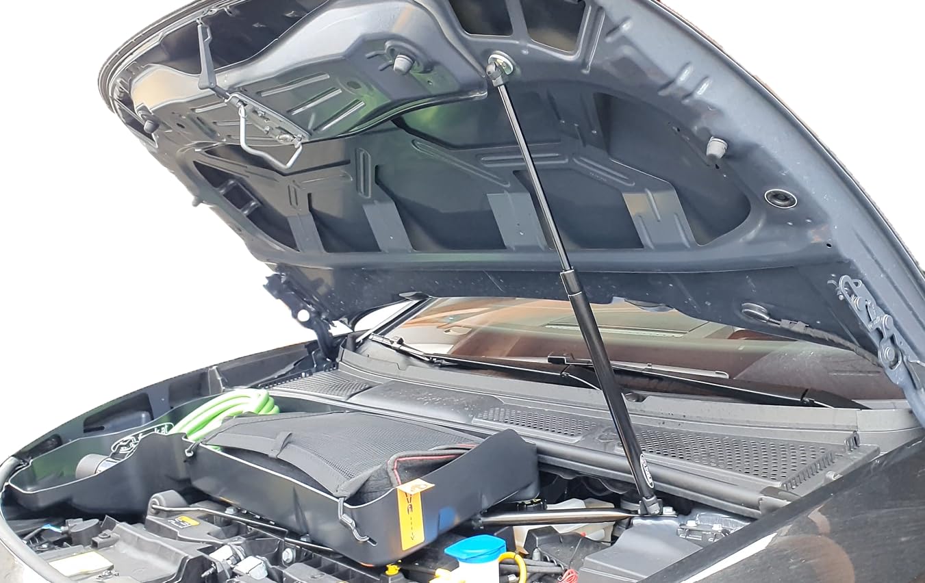 frunk + Gasdruckfeder Front Trunk vorderen Kofferraum kompatibel für VW ID.7 2023- | Erweiterter Stauraum | aus brandhemmenden Stoff ABS-V0 gefertigt | TÜV geprüft | Perfekt für Ladekabel & Zubehör