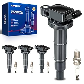 Amazon.com: KAX Set of 4 Ignition Coils & Double Iridium