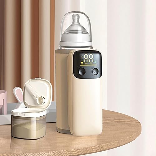 Miniatura 6 de GOWENIC Calentador de biberones, calentador de biberones rápido con control inteligente de temperatura se calienta uniformemente, recibe nutrientes
