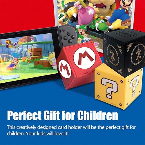 Miniatura 6 de doepeBAE Game Card Case for Nintendo Switch,Deformable Expandable Switch Game Card Holder,Cube Game Card Storage Box,Large Capacity Game Card